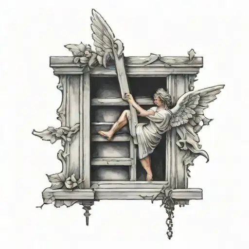 Angel Climbing Ladder