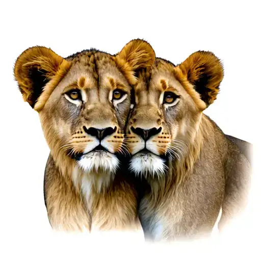 2 Lion Cubs
