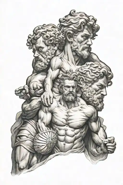 Atlas And Hercules