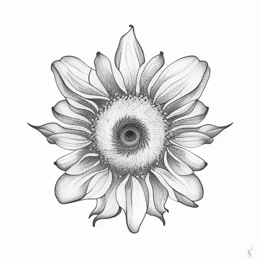 K And Cat And Sunflower