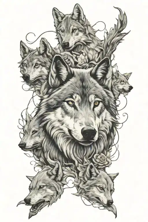 Wolf Surrounded