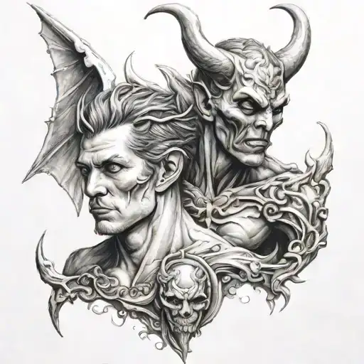 Devil A Angel Half Demon