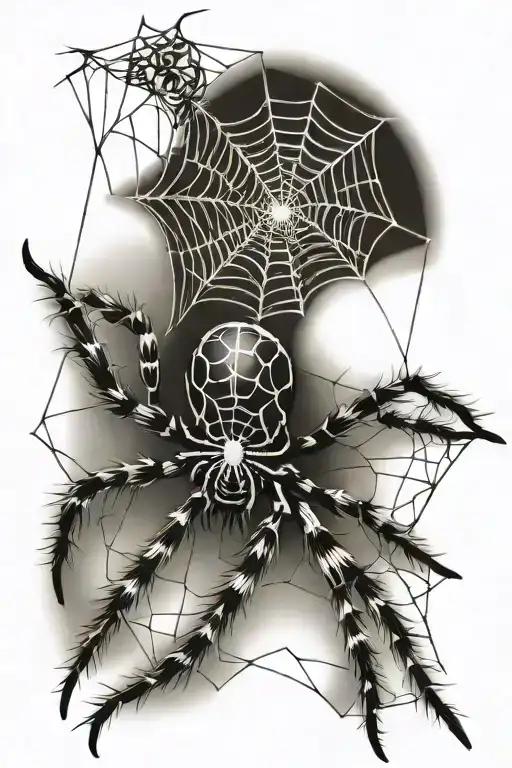 Spider And Web