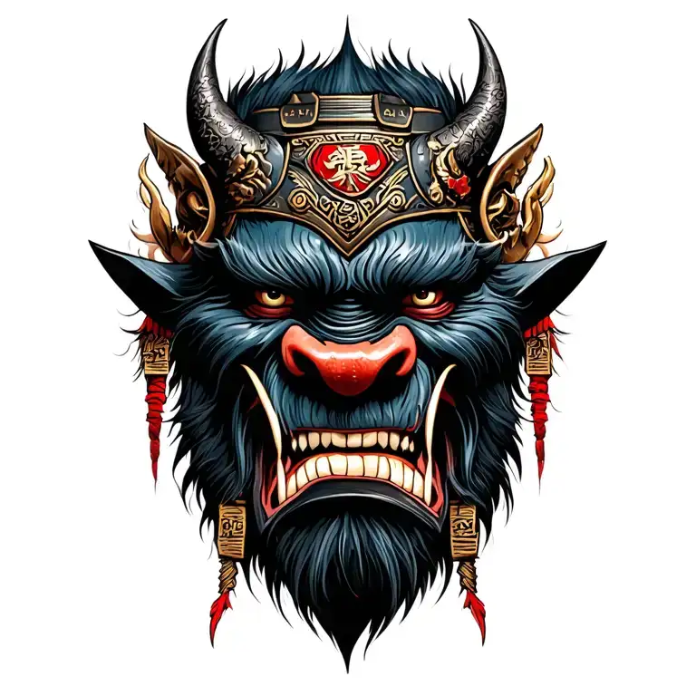 Samurai Head Oni Tax