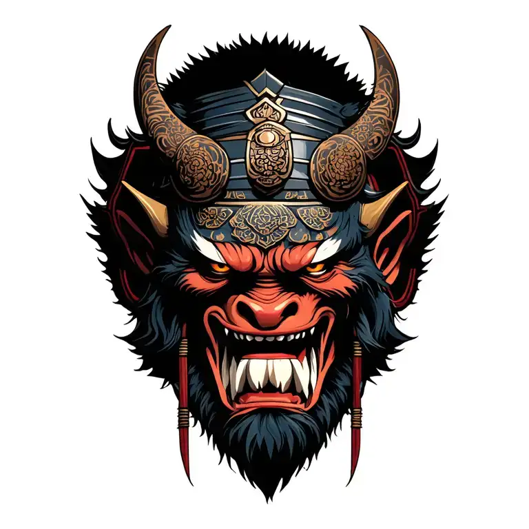 Samurai Head Oni Tax