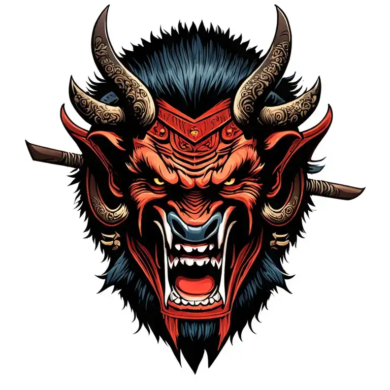 Samurai Head Oni Tax