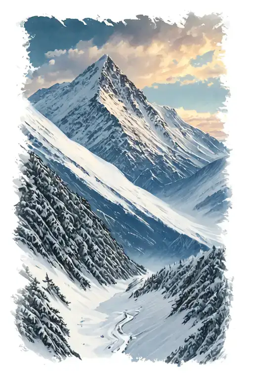 Mountain And Snow