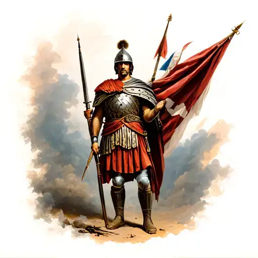 Roman Soldier Standing