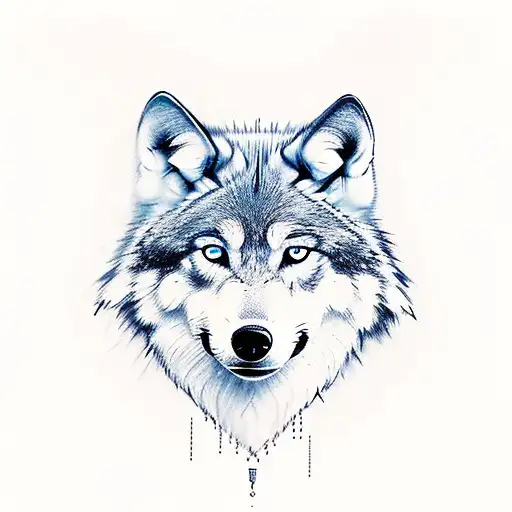 Wolf Riding A Motorcycle