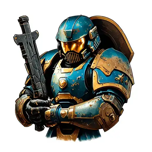 Warhammer 40K Space Marine