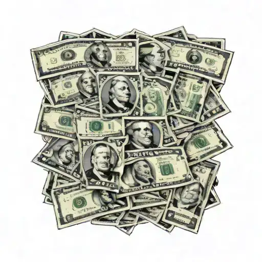 Hustler Counting Money