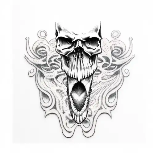Skull Scream Beard