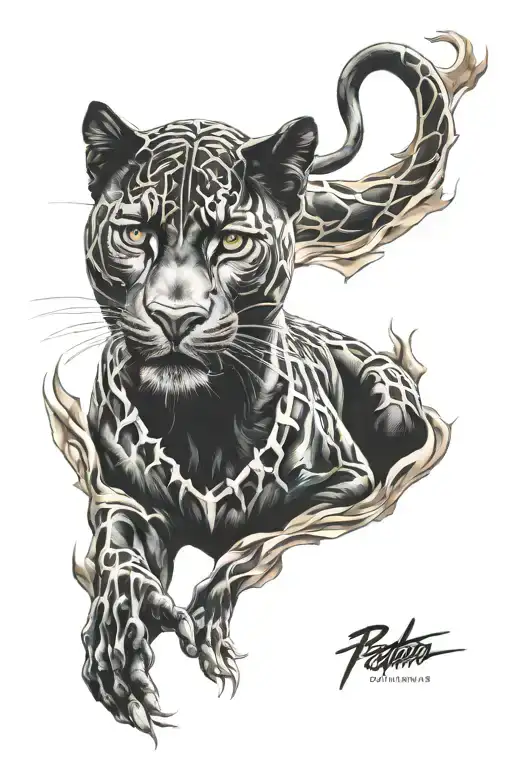 Black Panther Portrait