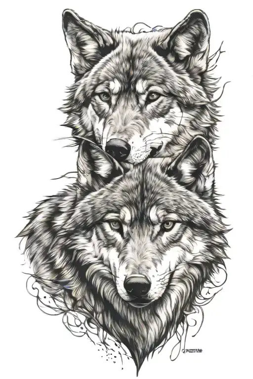 Wolf Looking Forward