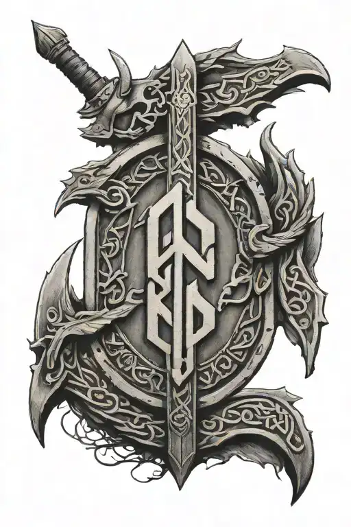 Fcporto And Protection Viking Rune