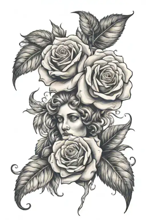 Greek Mythology And Money And Rose