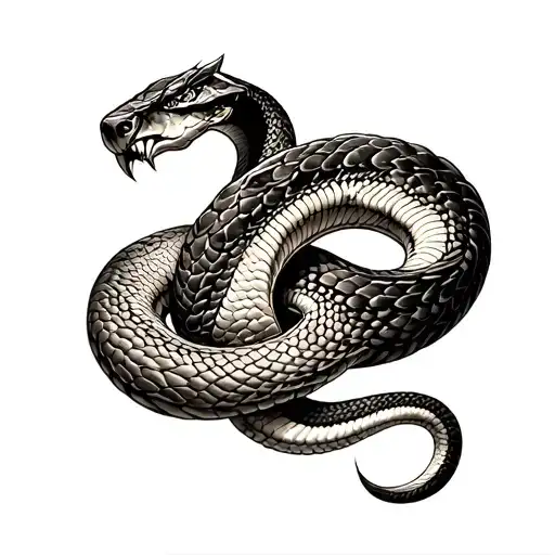 Snake Viking Warrior