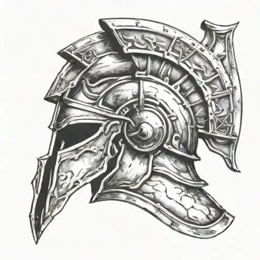 Spartan Helmet Holding