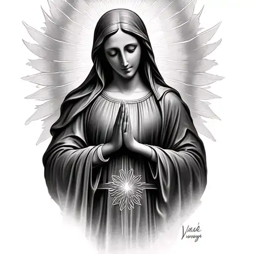 Virgin Mary Praying