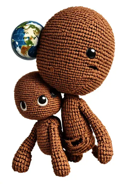 Couple Sackboy Little Big Planet