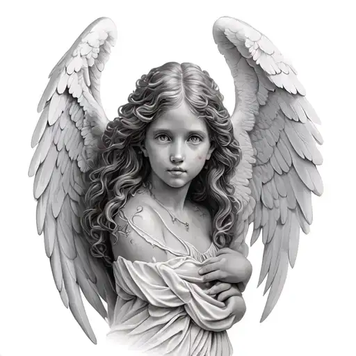 Angel With Angel Wings
