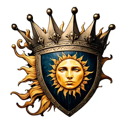 Sun Crown Shield Strength Comfort