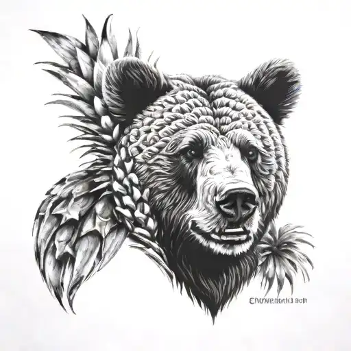 The Bear Guards The Pineapple