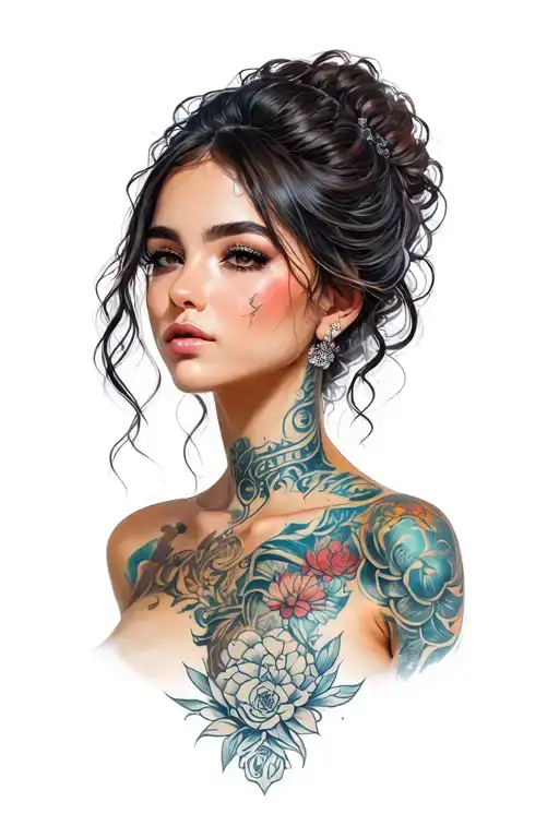 Beautiful Female Character