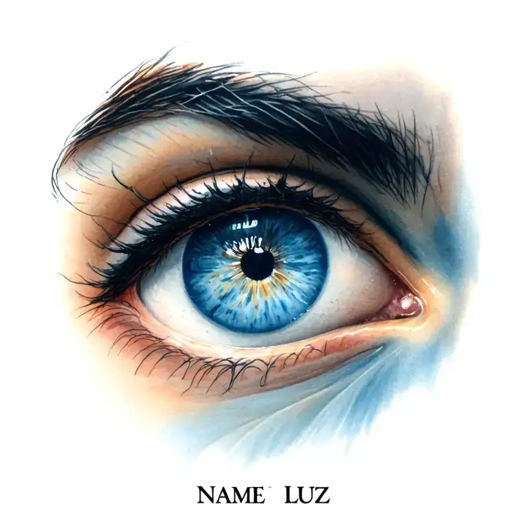 Eyes With Name Luz