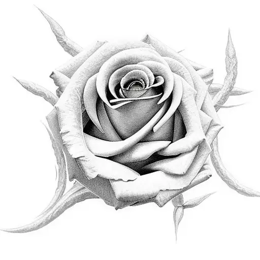 Rose And Cancer And Medusa