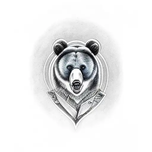 Bear Standing On Hind Legs