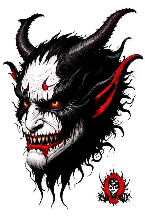 Mascara Oni Demon