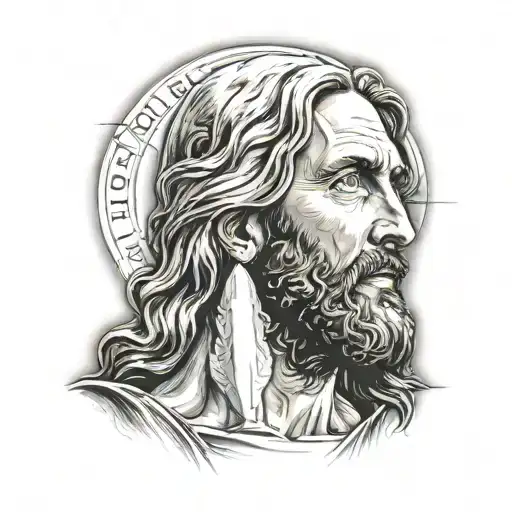 Realistic Jesus Christ Portrait