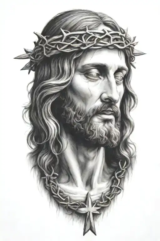 Jesus Hand Nailed To Cross