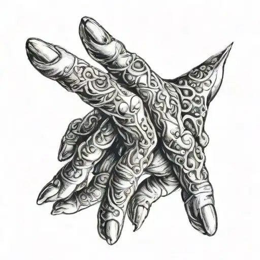 Hand With Nail Through The Palm