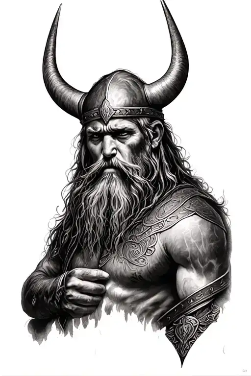 Viking Lonely Sadness Misery Pain