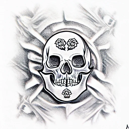 Skull With Top Hst