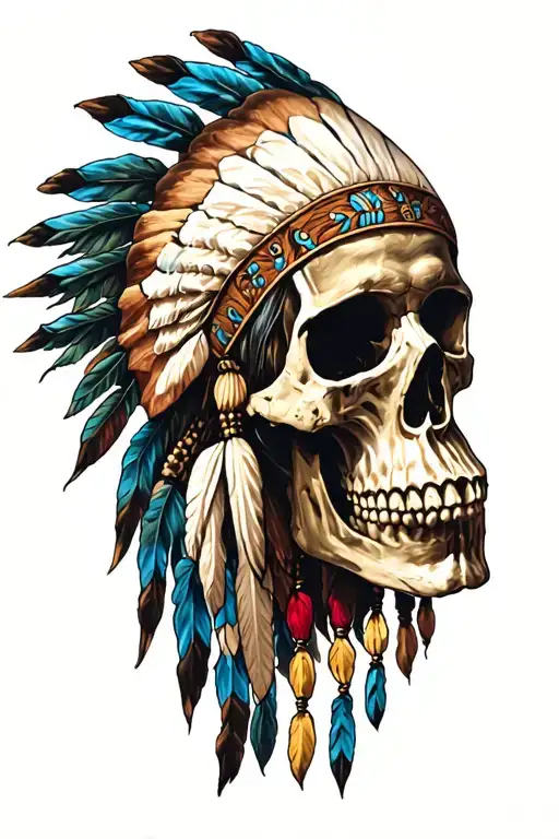 Skulls With An Indian Ridge