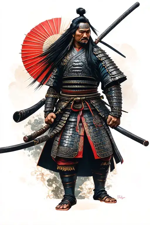 Japanese Samurai Warrior