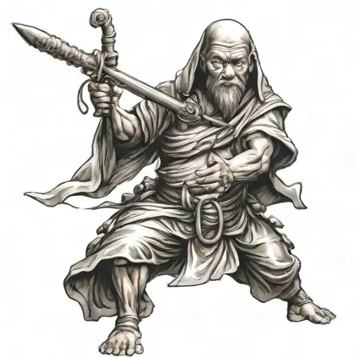 A Monk Warrior