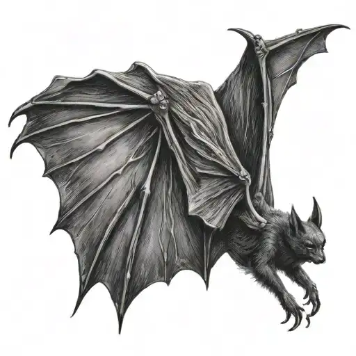 Scary Bat Wings