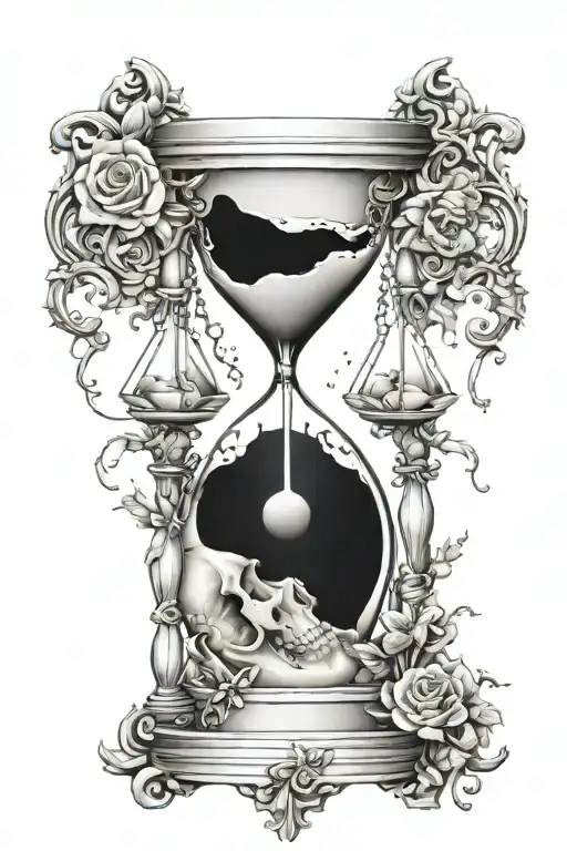 Momento Mori Hourglass