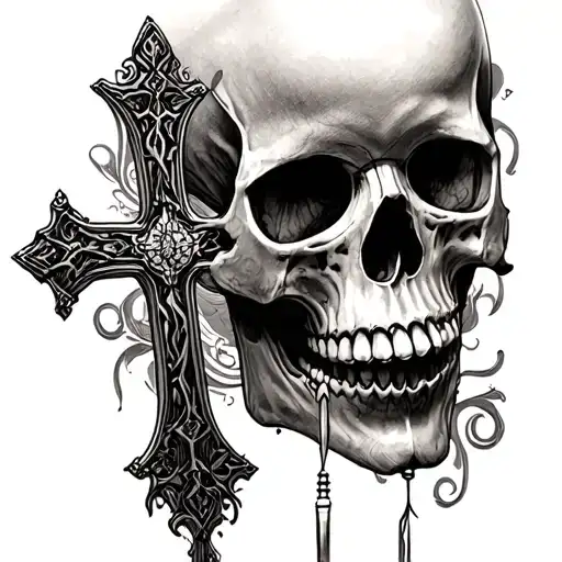 Skull And Cross