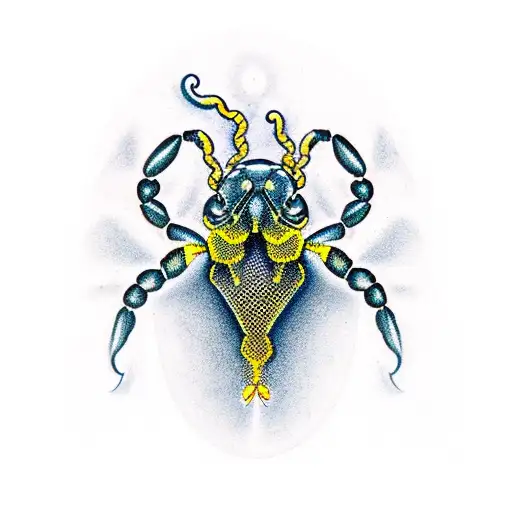 Crack In The Shape Of The Scorpion Constellation