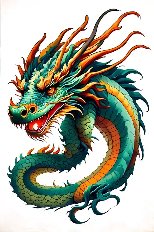 Dragon Japo Tatto
