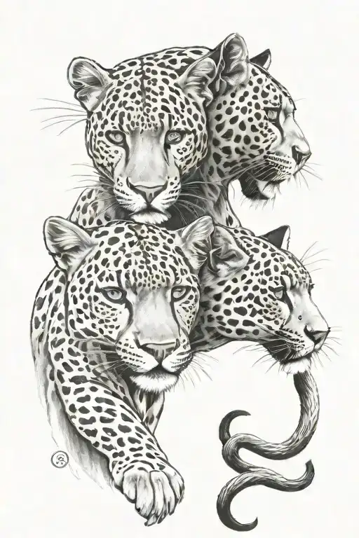 Two Panthers As A Gemini Sign