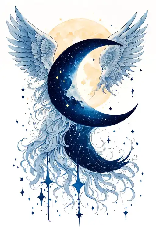 New Moon Angel Number And Waning Crescent Moon