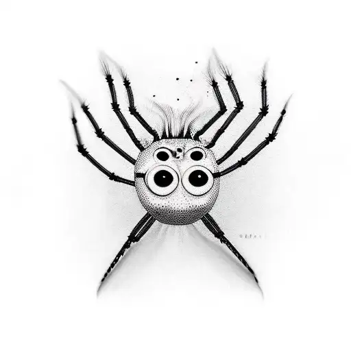 Hand Eyes Spider