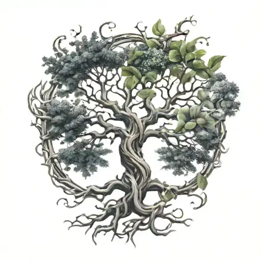 Tree Of Life Intertwined