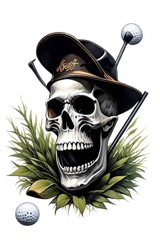 Golf Skull